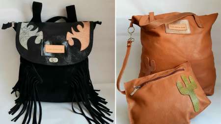 Las Julias carteras de cuero