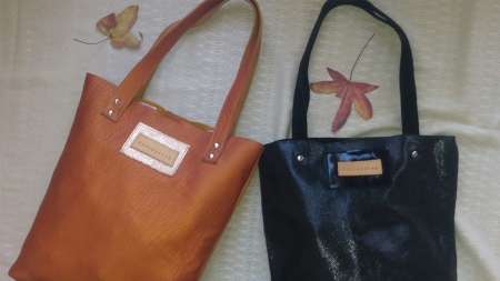Las Julias carteras de cuero