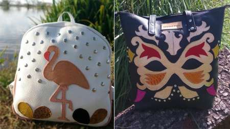 Las Julias carteras de cuero