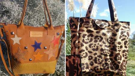 Las Julias carteras de cuero