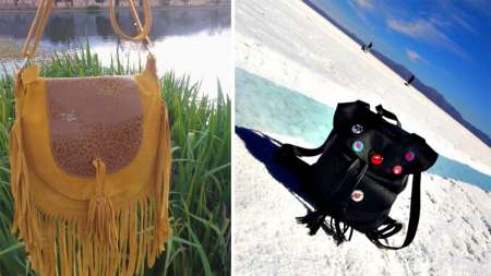 Las Julias carteras de cuero