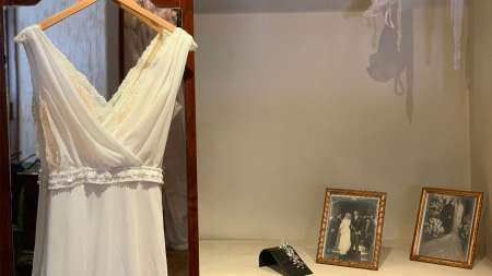 Novias con recuerdo, vestidos de novia y de fiesta