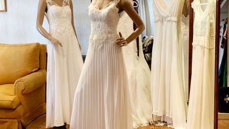 Novias con recuerdo, vestidos de novia y de fiesta