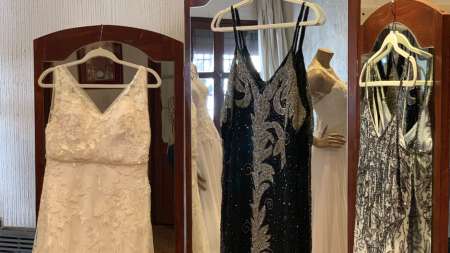 Novias con recuerdo, vestidos de novia y de fiesta