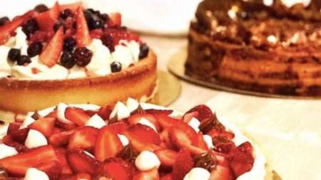 El puesto de sabores, san lorenzo chico. Pasteleria. cafe, muffins, cosas ricas, te