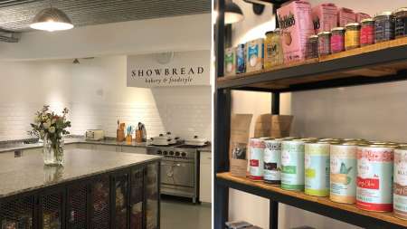 Market saludable con productos orgánicos, para veganos, celíacos, intolerantes a la lactosa y coci