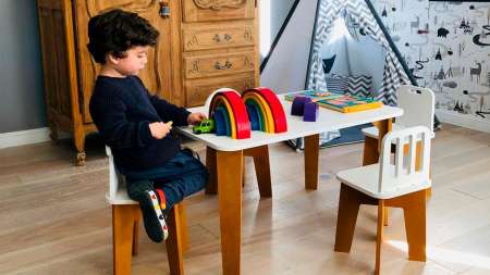 muebles para chicos economicos- sillas, mesas, bibliotecas, percheros