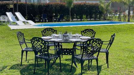 muebles de jardines de fundicion en  envios a todo el pais