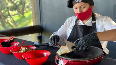miam crepes, panqueques dulces y salados a domicilio