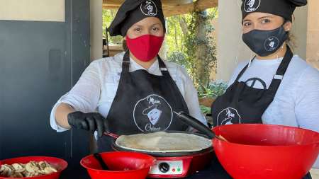 miam crepes, panqueques dulces y salados a domicilio