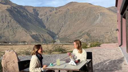 la morada casa de te en volcan, jujuy.