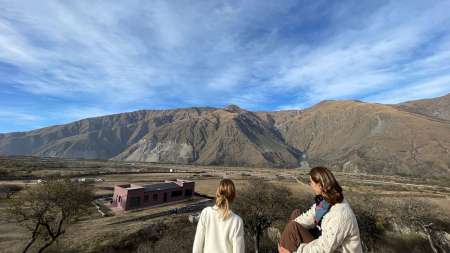 la morada casa de te en volcan, jujuy.