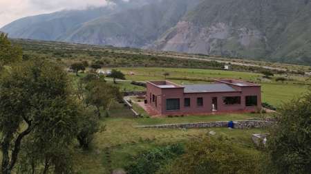 Casa de té en Bárcena (camino a la Quebrada de Humahuaca), con excelente gastronomía y paisaje
