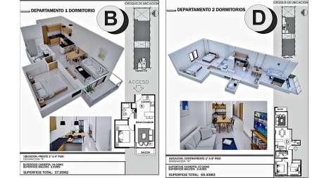 Departamentos en pozo excelente ubicacion y calidad