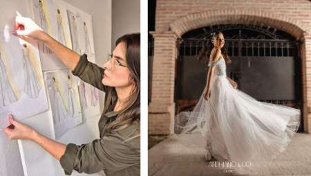 Vestidos de novia y fiesta a medida