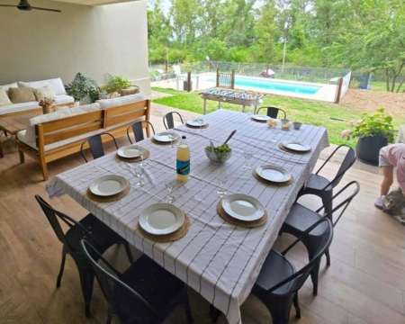 Linda casa en barrio privado en San Lorenzo Chico