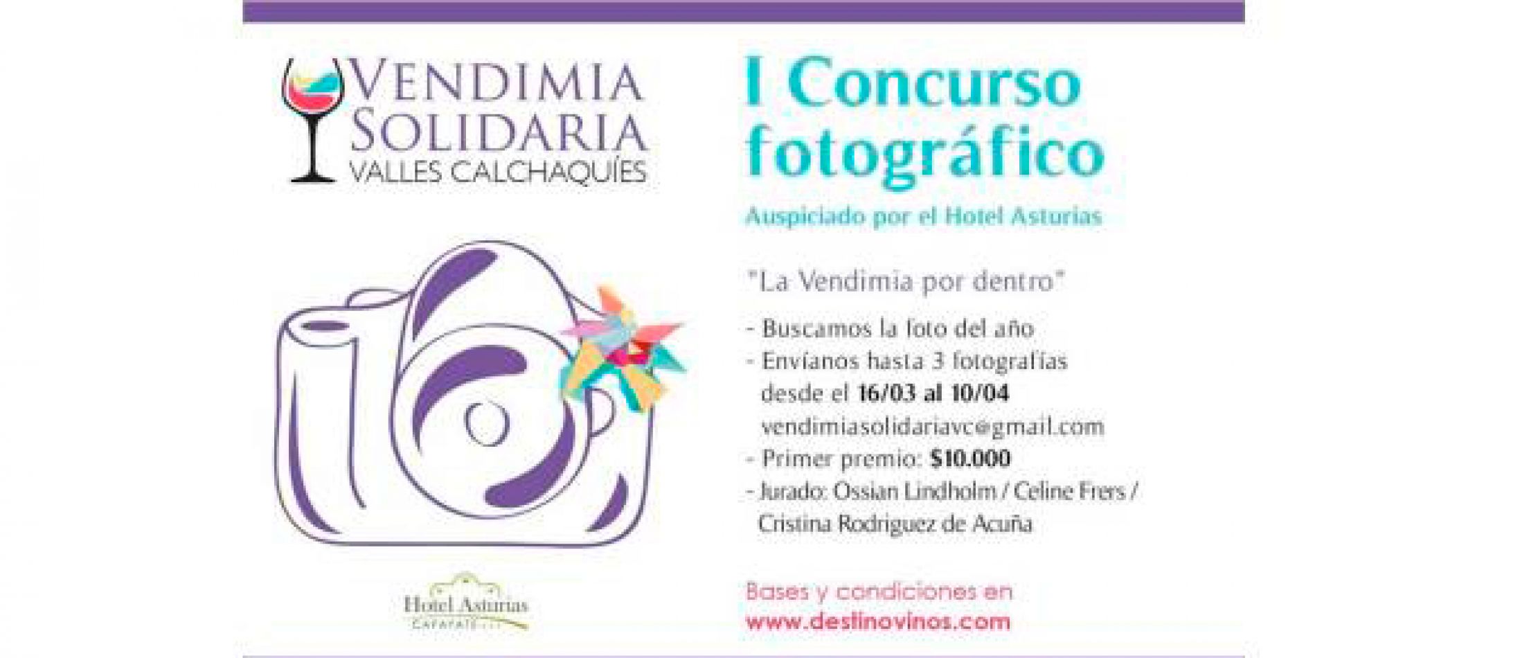 I Concurso de Fotografía Digital de la Vendimia Solidaria de los Valles Calchaquies