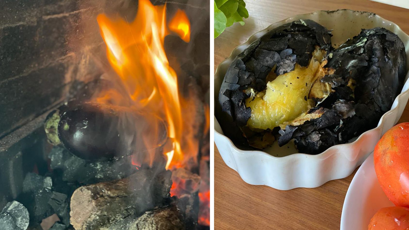 dip de berenjenas ahumadas snacko