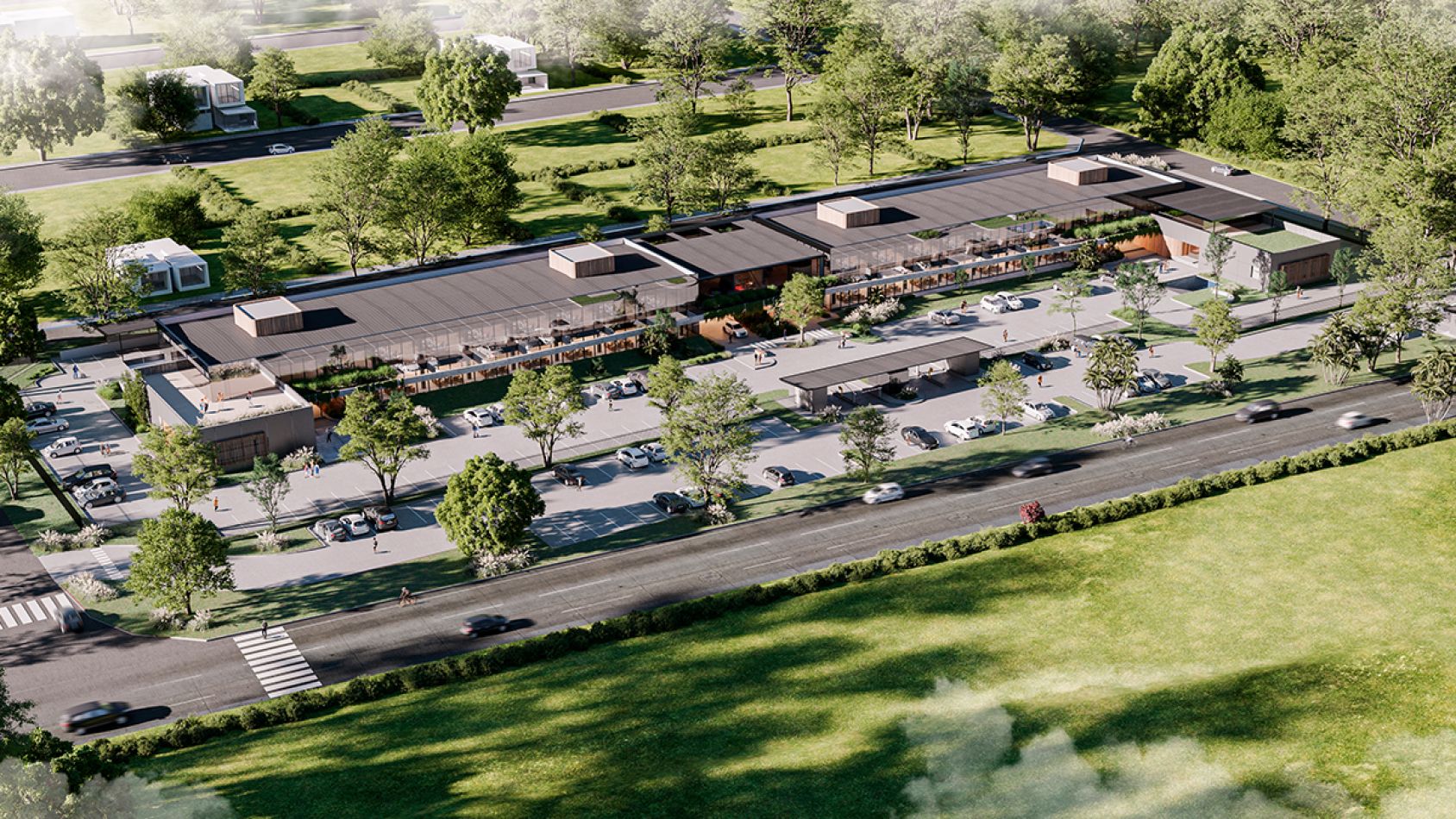 oficinas corporativas proyecto norte espacio verde