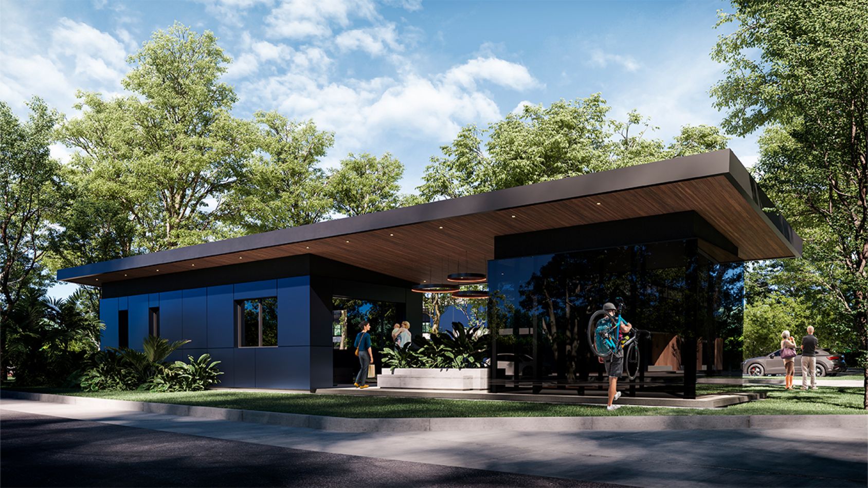 oficinas corporativas proyecto norte espacio verde