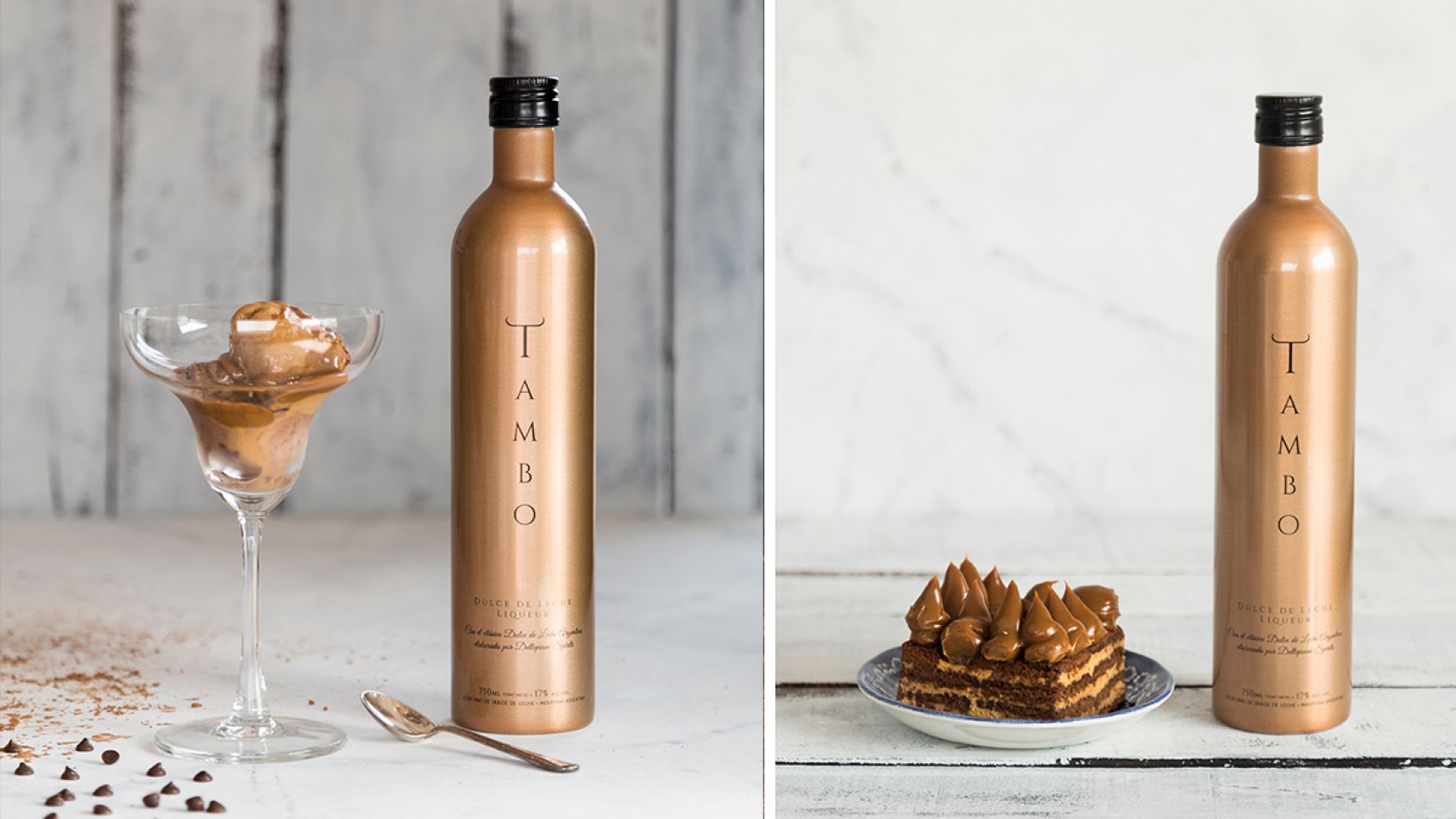 licor de dulce de leche- Estilo Dv + Dellepiane