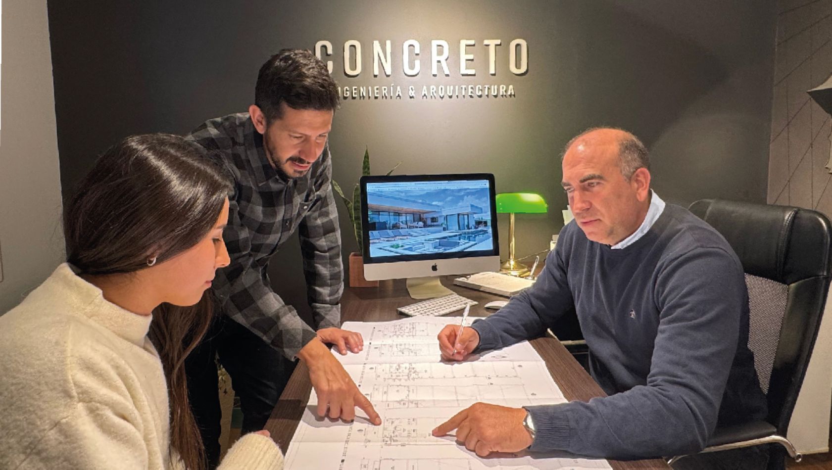 Concreto estudio de arquitectura en Salta